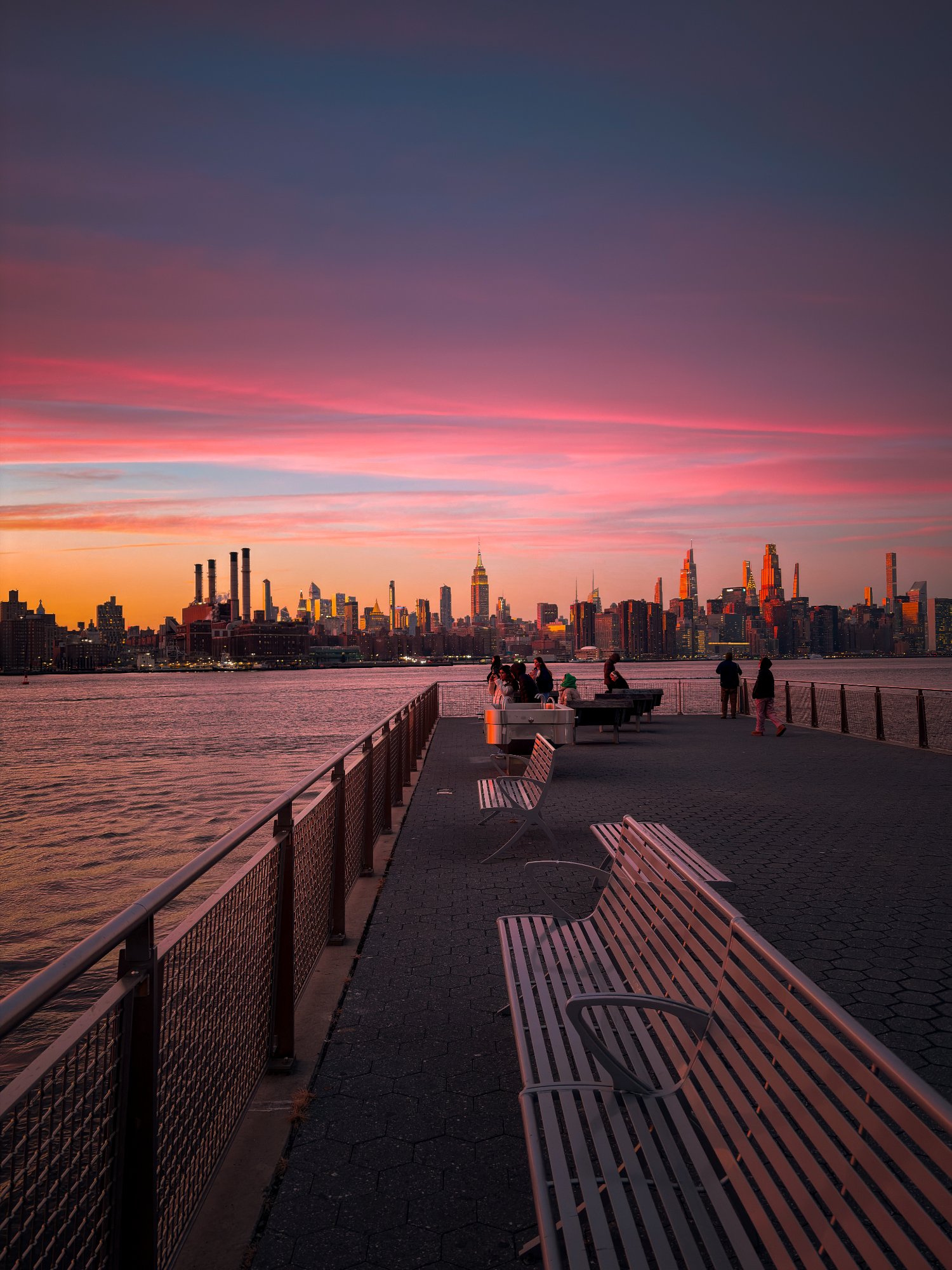 NYC Skyline Sunset