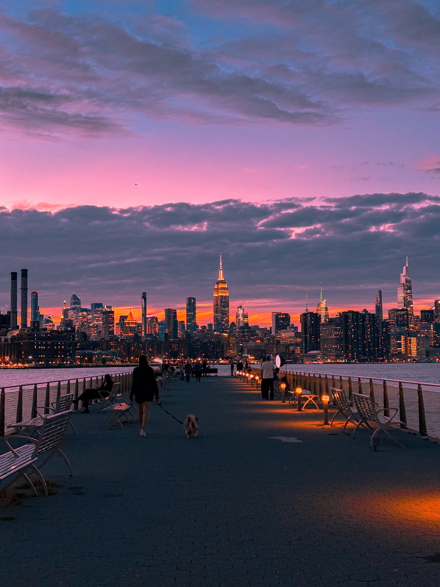 NYC Pier Sunset